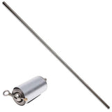 Portable Martial Arts Metal Bo Staff
