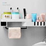 Seamless Rotating Tripod Bathroom Organizer