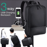 Premium Anti-Theft Laptop Backpack with USB Port