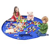 Portable Kids Play Mat and Toy Storage Bag
