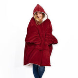 Winter Oversized Warming Blanket Hoodie