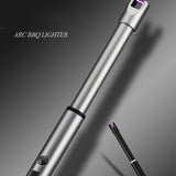 USB Electric Zinc Alloy Flameless Lighter