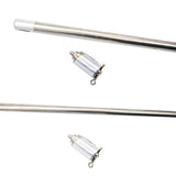 Portable Martial Arts Metal Bo Staff