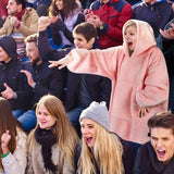 Winter Oversized Warming Blanket Hoodie