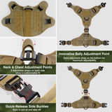 Military Tactical Dog Harness