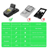 Reusable 6 PC Mice Traps