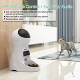 Smart Automatic Pet Feeder With Voice Recorder