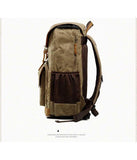 Vintage Outdoor Waterproof Camera Bag Backpack