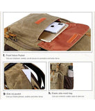 Vintage Outdoor Waterproof Camera Bag Backpack