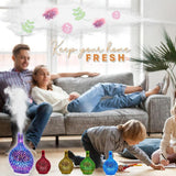 Firework Atmospheric Glass Diffuser Humidifier