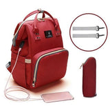 Diaper Bag Backpack with USB Charging Port
