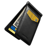 Black Carbon Money Clip Wallet
