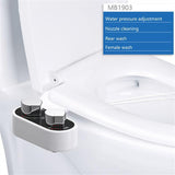 Mechanical Toilet Bidet Attachment