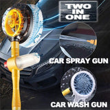 Car Wash Accessories Rotary Water Round Brush