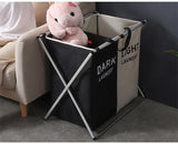 3 Sections Laundry Basket Hamper Sorter