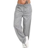 Women's Jogger Pants Elastic with 6 Pockets