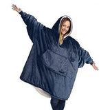 Winter Hooded Blanket with Pocket