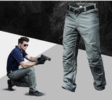 Breathable Slim Tactical Pants Cargo Trousers