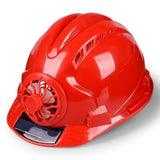 Solar Construction Hard Hat With Fan