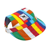 Dog Baseball Cap with Ear Holes