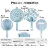 10 in 1 Vegetable Slicer Cutter And Shredder