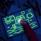 LED Light Drawing Board for Kids