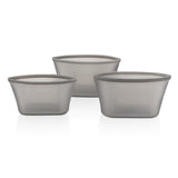 Stand Up Silicone Food Storage - Leakproof Containers