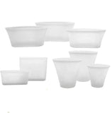 Stand Up Silicone Food Storage - Leakproof Containers