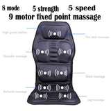 Electric 9 Motor Heating Vibrating Massage Car Seat Cushion