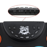 Portable Digital Drum Set - 9 Pads Roll up Silicone Electric Drum Kit Set