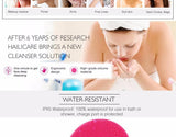 Waterproof Silicone Facial Cleansing Brush