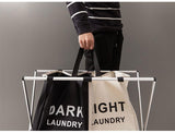 3 Sections Laundry Basket Hamper Sorter
