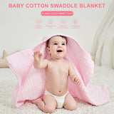 Baby Cotton Swaddle Blanket Gauze Mesh Towel