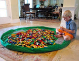 Portable Kids Play Mat and Toy Storage Bag