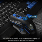 Bluetooth Wireless Gaming Keyboard And Mouse
