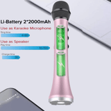 Professional Bluetooth Wireless Karaoke Microphone Speaker