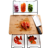 Multi-functional Tray Storage Cutting Board