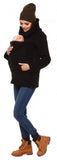 Winter Kangaroo Baby Carrier Maternity Hoodie