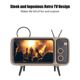 Retro TV Bluetooth Speaker and Smartphone Dock