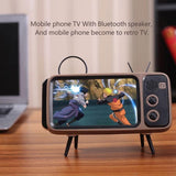 Retro TV Bluetooth Speaker and Smartphone Dock
