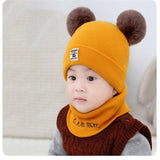 Baby Beanies Cap and Scarf Set