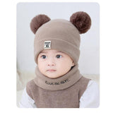 Baby Beanies Cap and Scarf Set