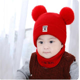 Baby Beanies Cap and Scarf Set