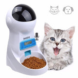 Smart Automatic Pet Feeder With Voice Recorder
